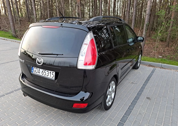 Mazda 5 cena 18900 przebieg: 252500, rok produkcji 2009 z Białogard małe 254